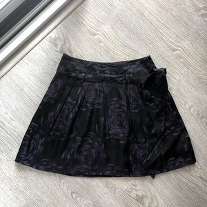 2/$20 Guess | Black & Purple A- Line Skirt